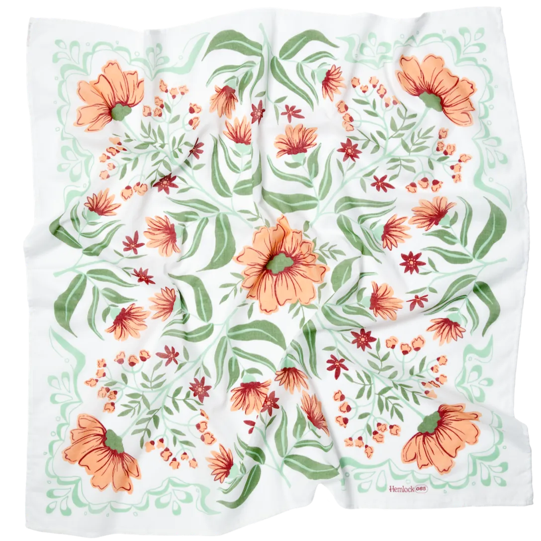 34" Wild Rag Flora Bandana