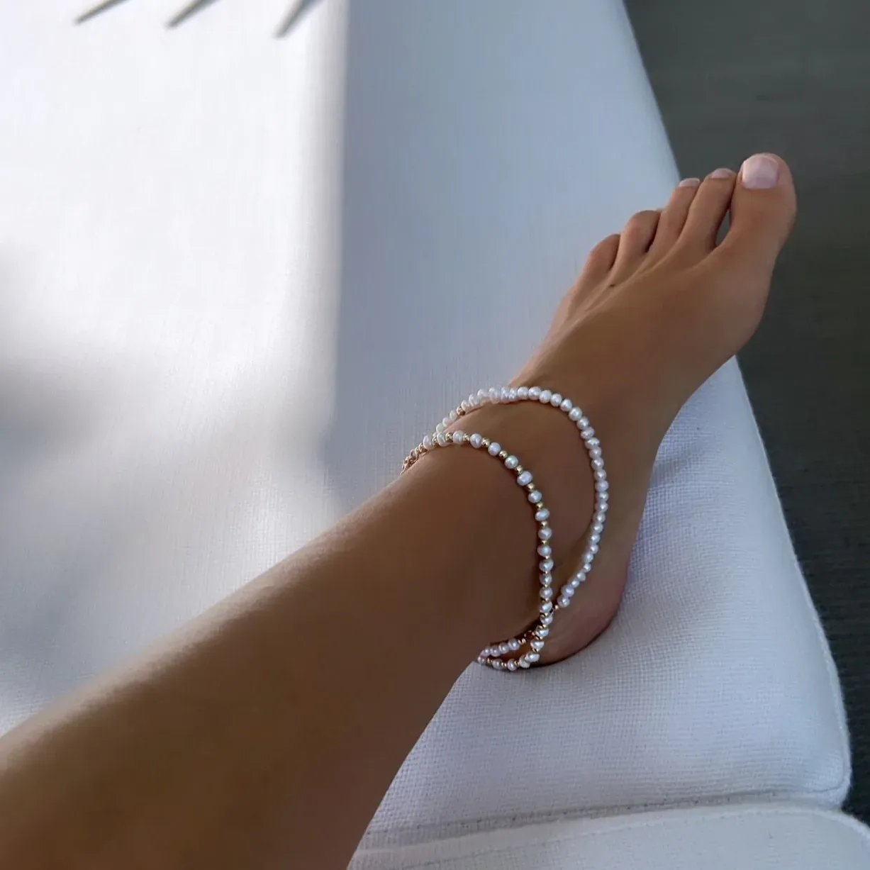 Alexa Leigh - Ella Anklet in Gold