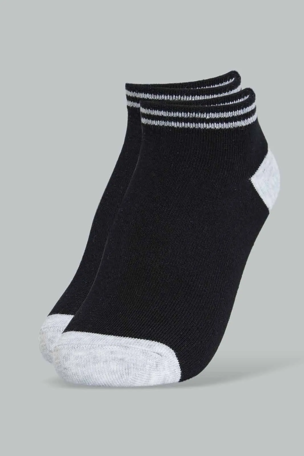 Assorted Ankle Socks For Senior Boys (Pack OF 2)