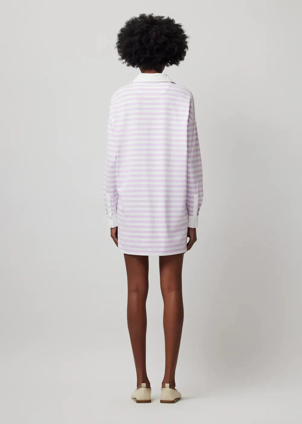 Ataw2487 ATM Purple Stripe Dress