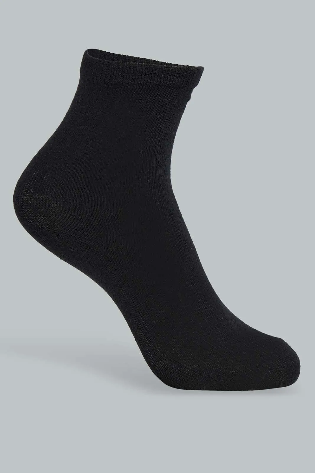 Black Long Length Socks For Boys (Pack of 3)