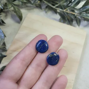 Blue Lapis Studs