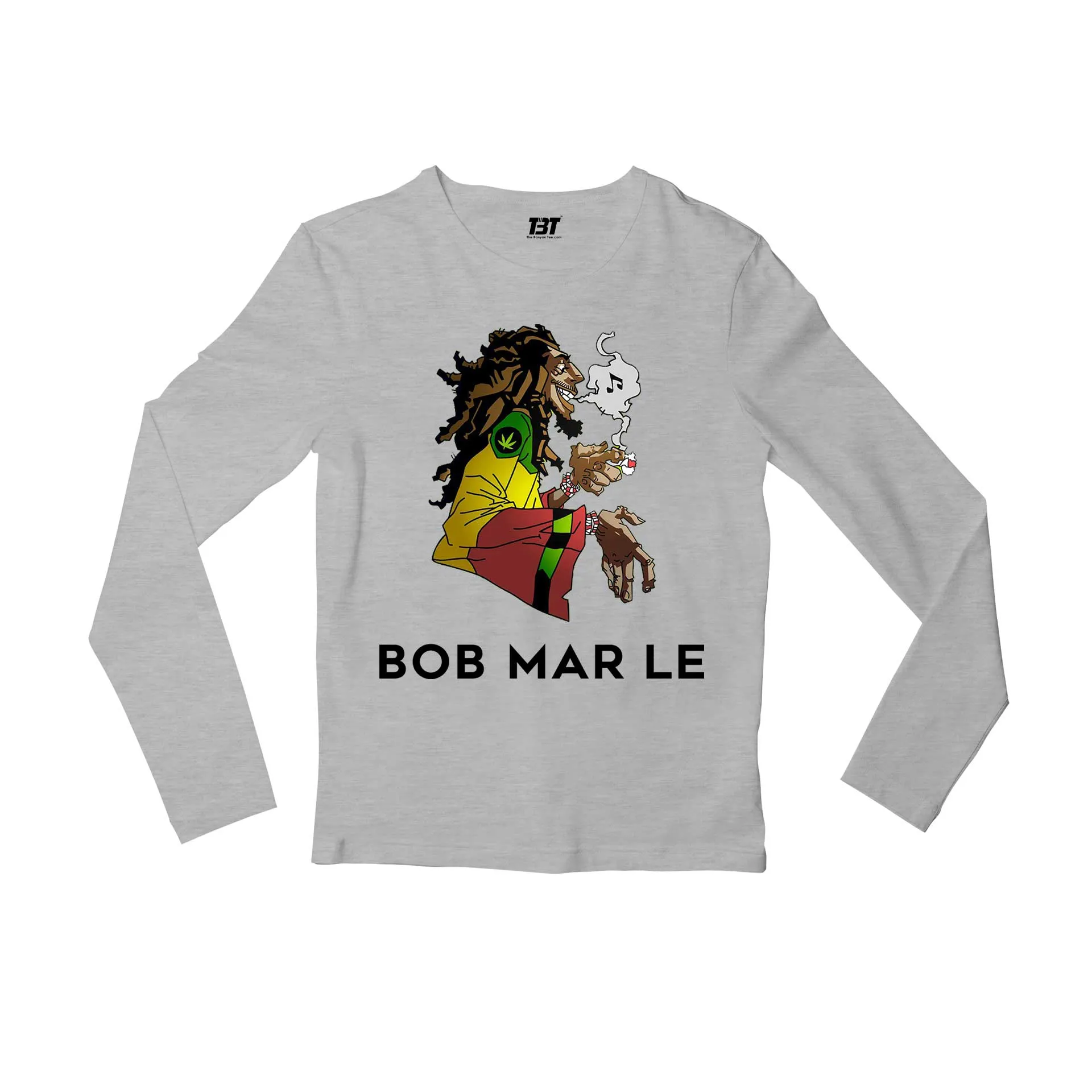 Bob Marley Full Sleeves T shirt - Mar Le