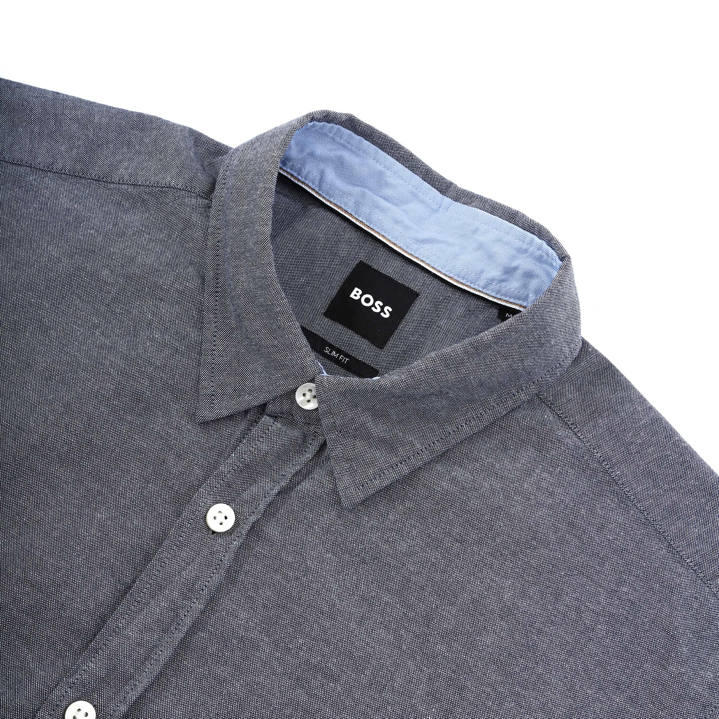 BOSS Rose 2E SS Shirt in Navy