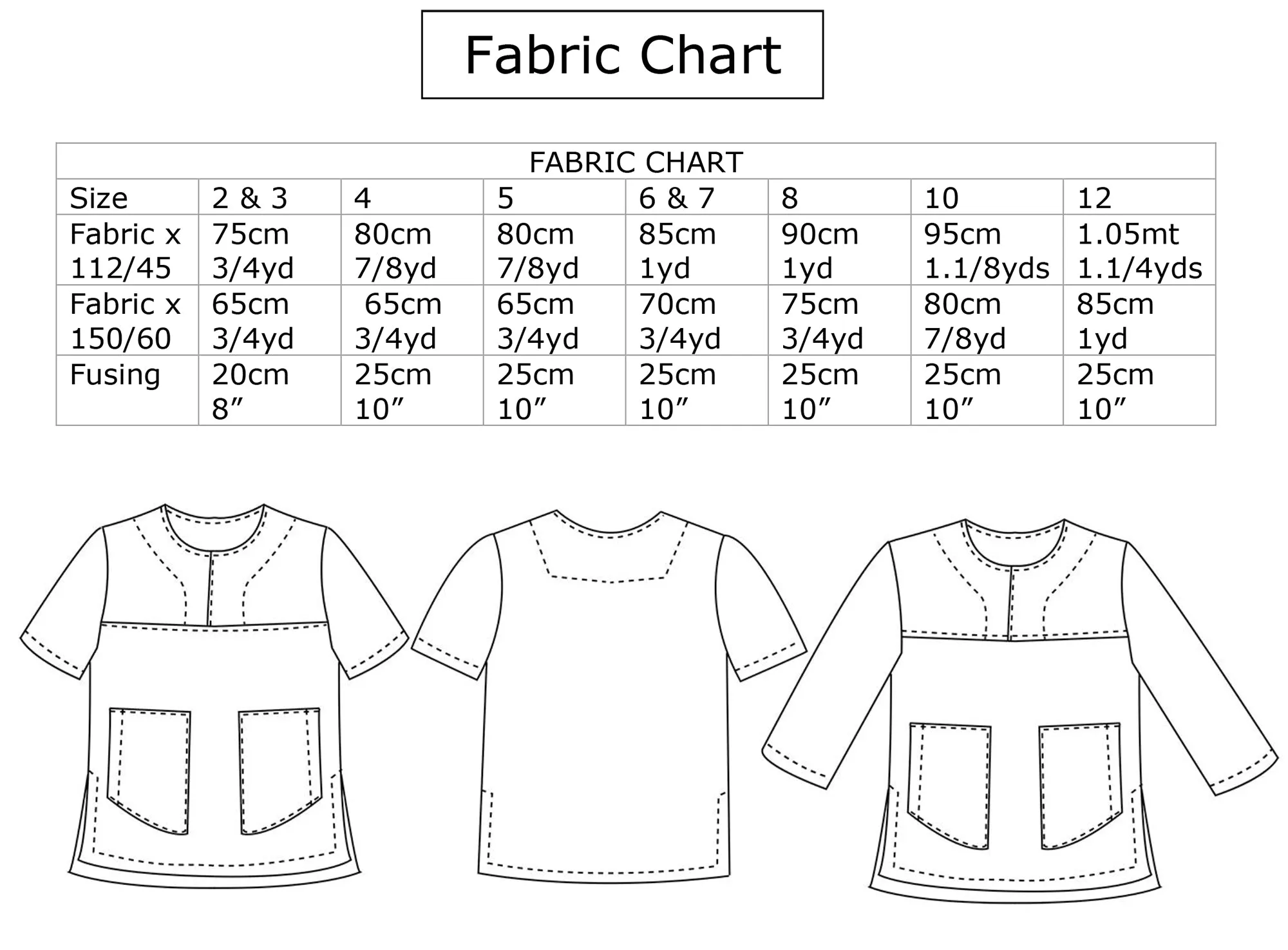 Boys shirt PDF sewing pattern for knit or woven fabric. Kieran Shirt sizes 2 - 12 years,