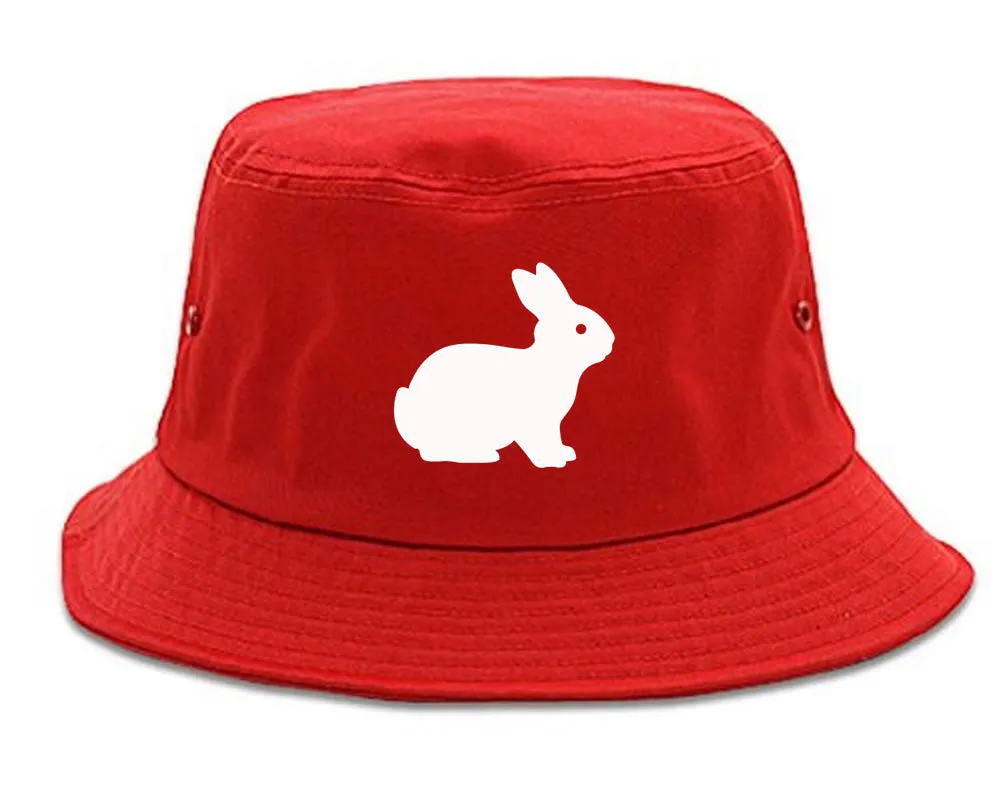 Bunny Rabbit Easter Chest Mens Bucket Hat