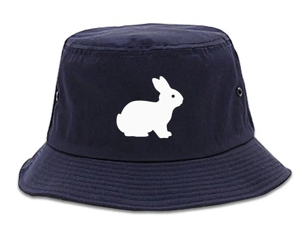 Bunny Rabbit Easter Chest Mens Bucket Hat