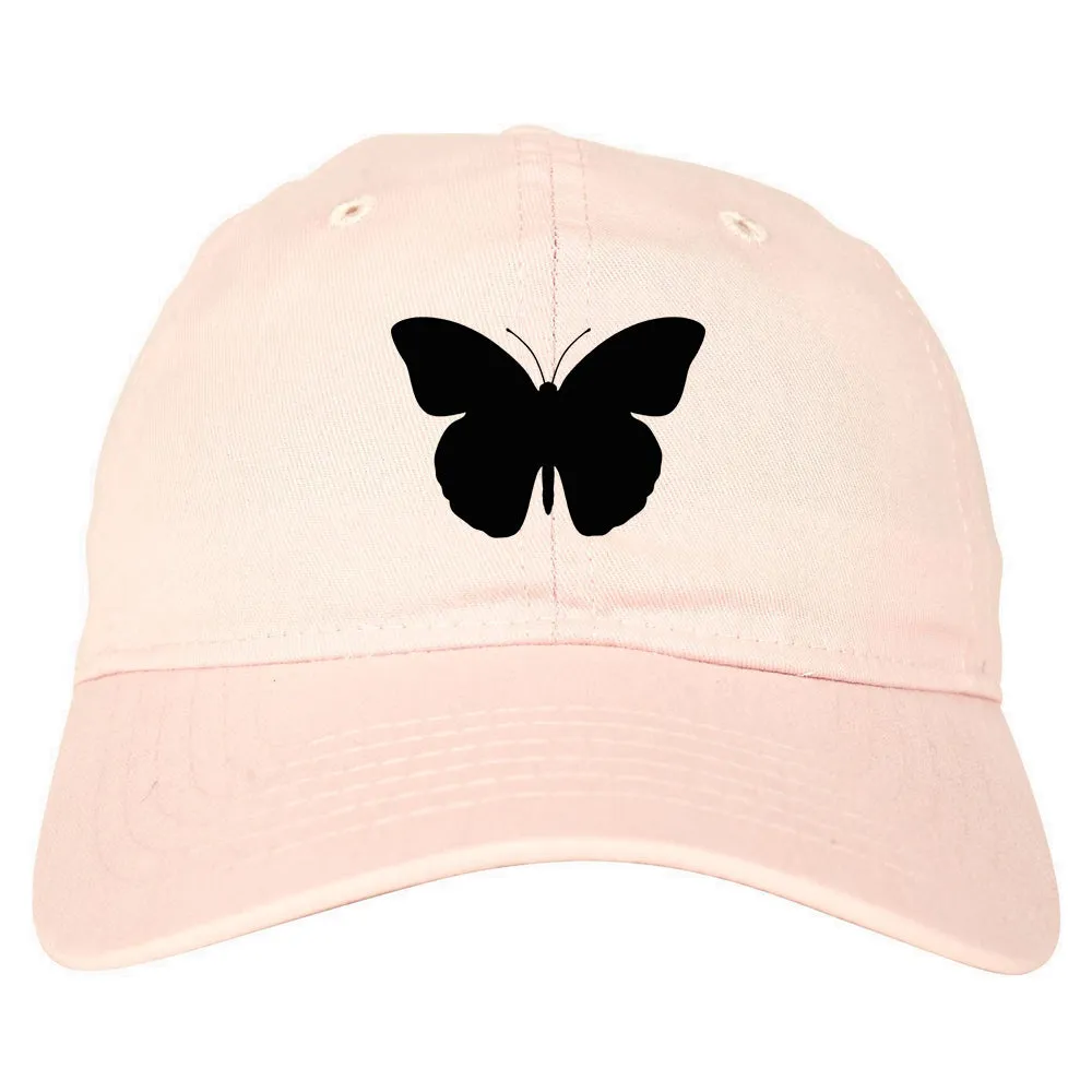 Butterfly Chest Mens Dad Hat Baseball Cap