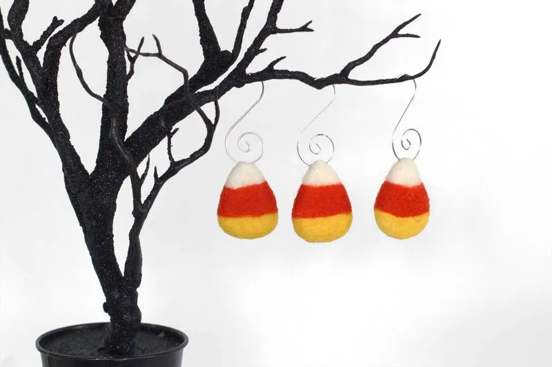 Candy Corn Halloween Fall Ornaments