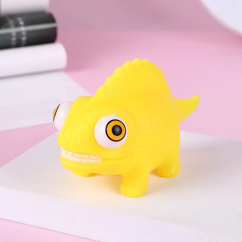 Cartoon Squeeze Eye Animal Blow Eye Doll Squeeze Squeezing Toy Plastic Convex Eye Squeeze Vent Toy