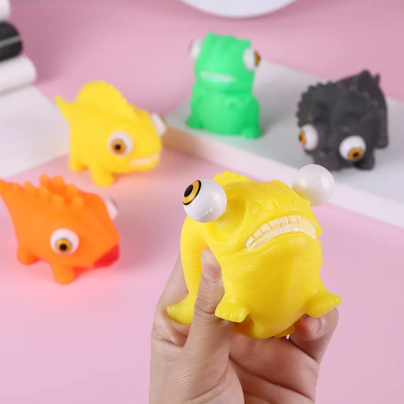 Cartoon Squeeze Eye Animal Blow Eye Doll Squeeze Squeezing Toy Plastic Convex Eye Squeeze Vent Toy