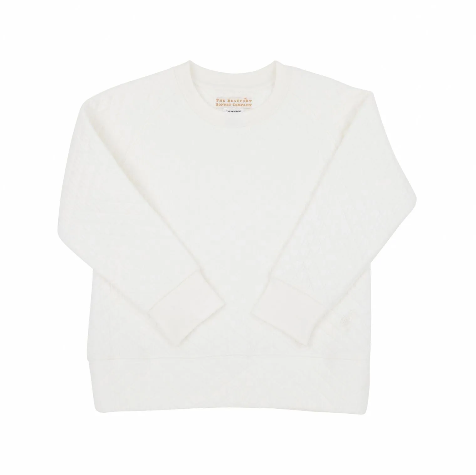 Cassidy Comfy Crewneck - Quilted Palmetto Pearl