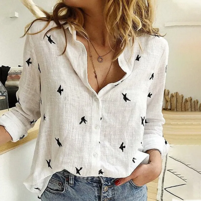 Cotton Long Sleeve Casual T-Shirt