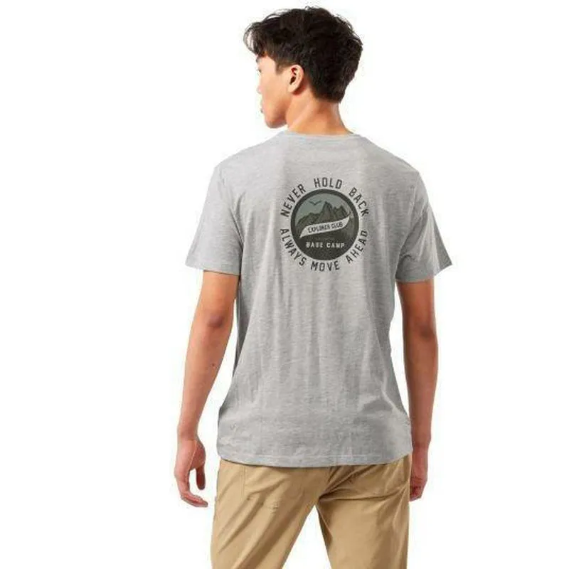 Craghoppers Mightie Men's Short Sleeve T Shirt - Grey