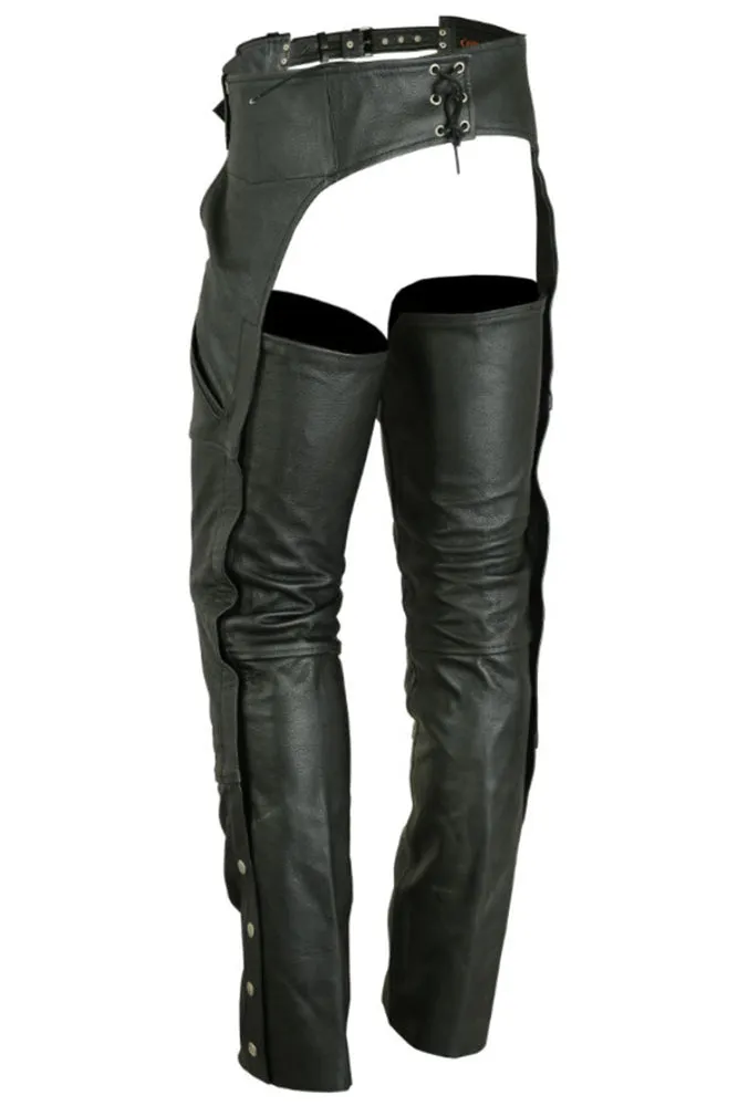 DS404 Unisex Economy Double Deep Pocket Chaps