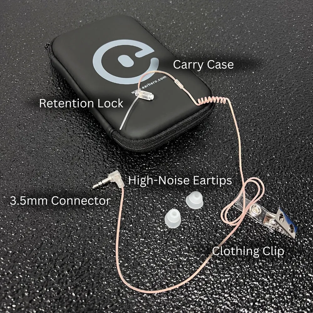 EarHero Single Ear Listen Only Earpiece