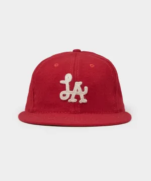 Exclusive Ebbets LA Cap In Red