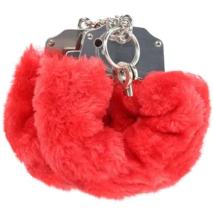 Fetish Fantasy Beginner's Furry Cuffs - Red