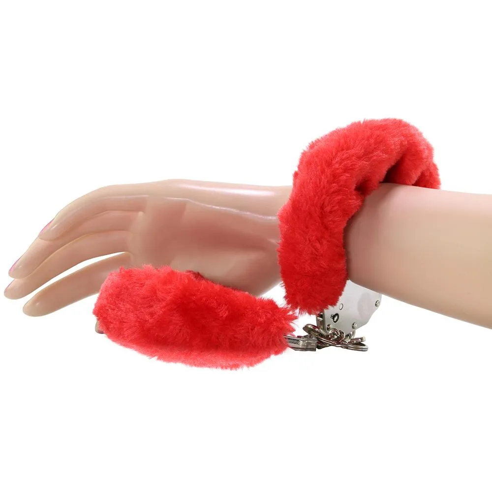 Fetish Fantasy Beginner's Furry Cuffs - Red