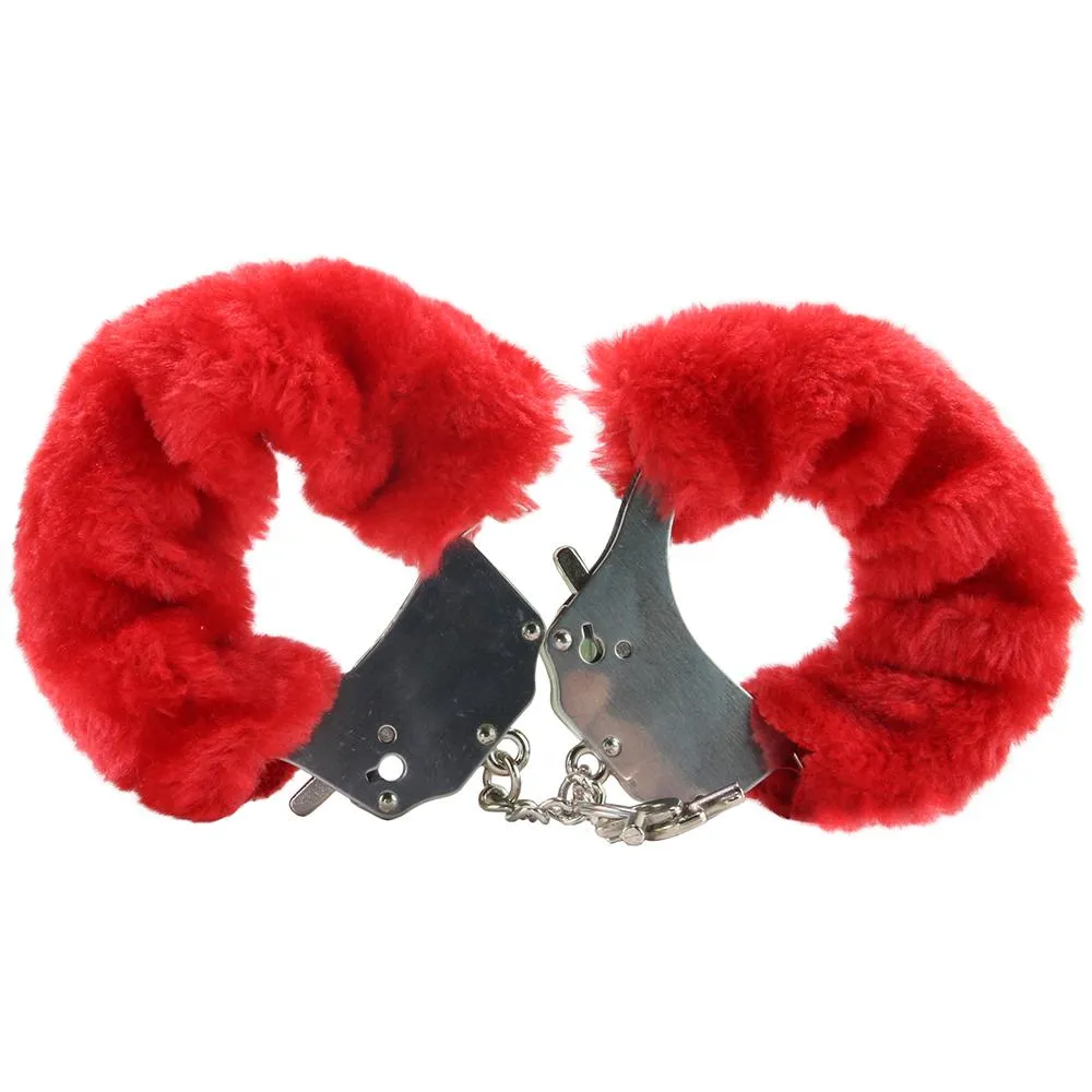 Fetish Fantasy Beginner's Furry Cuffs - Red