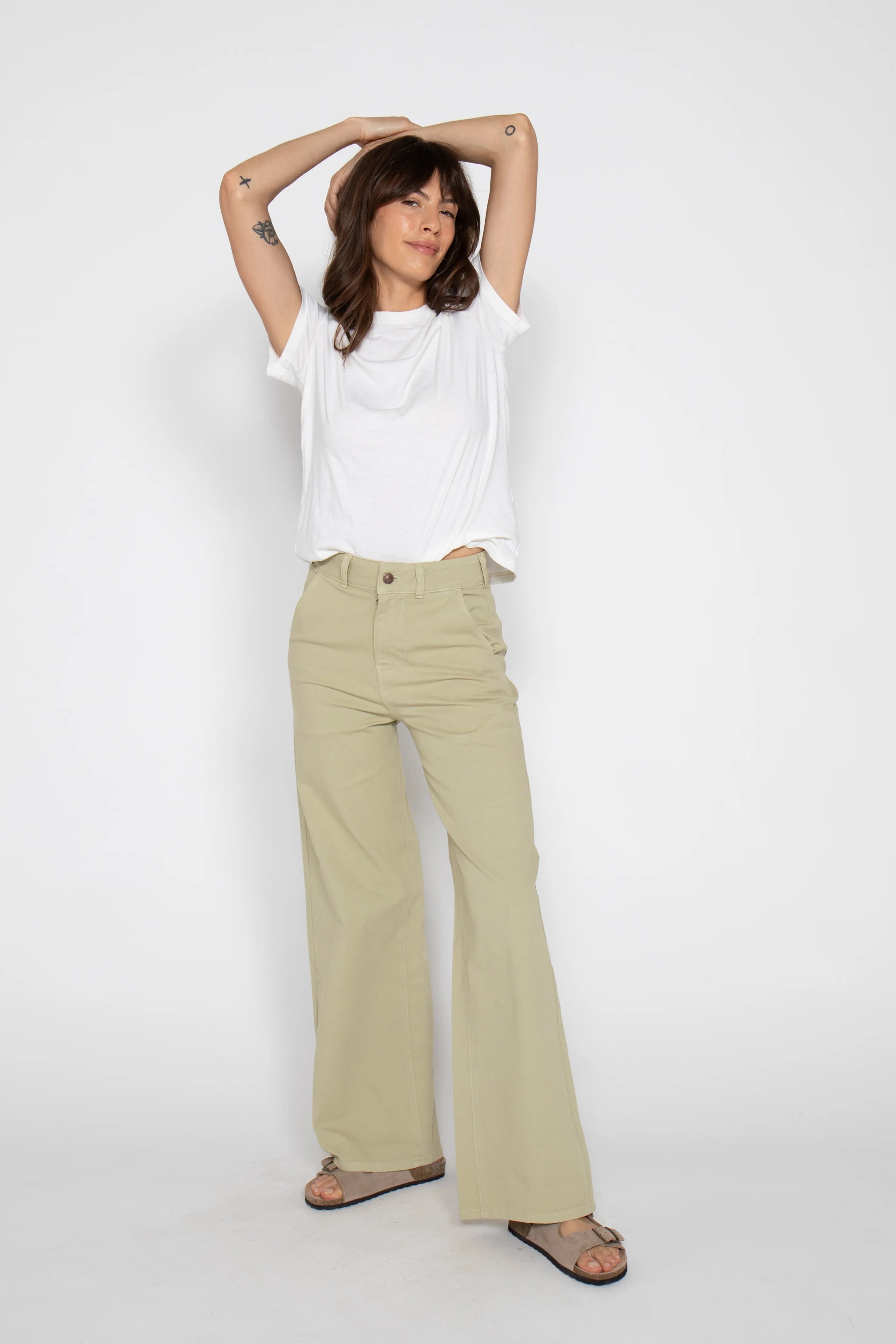 Flora Stretch Trouser Lint