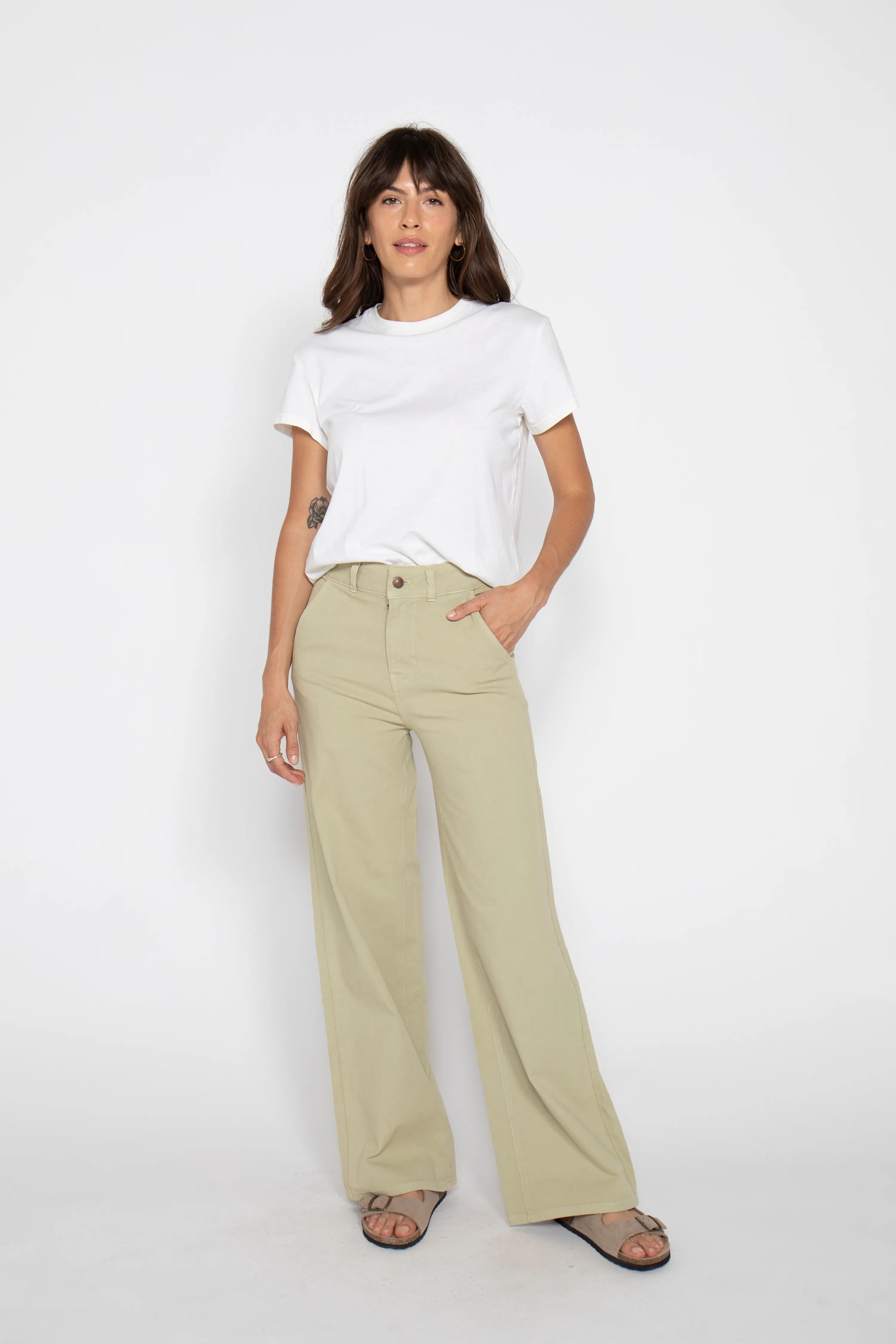 Flora Stretch Trouser Lint