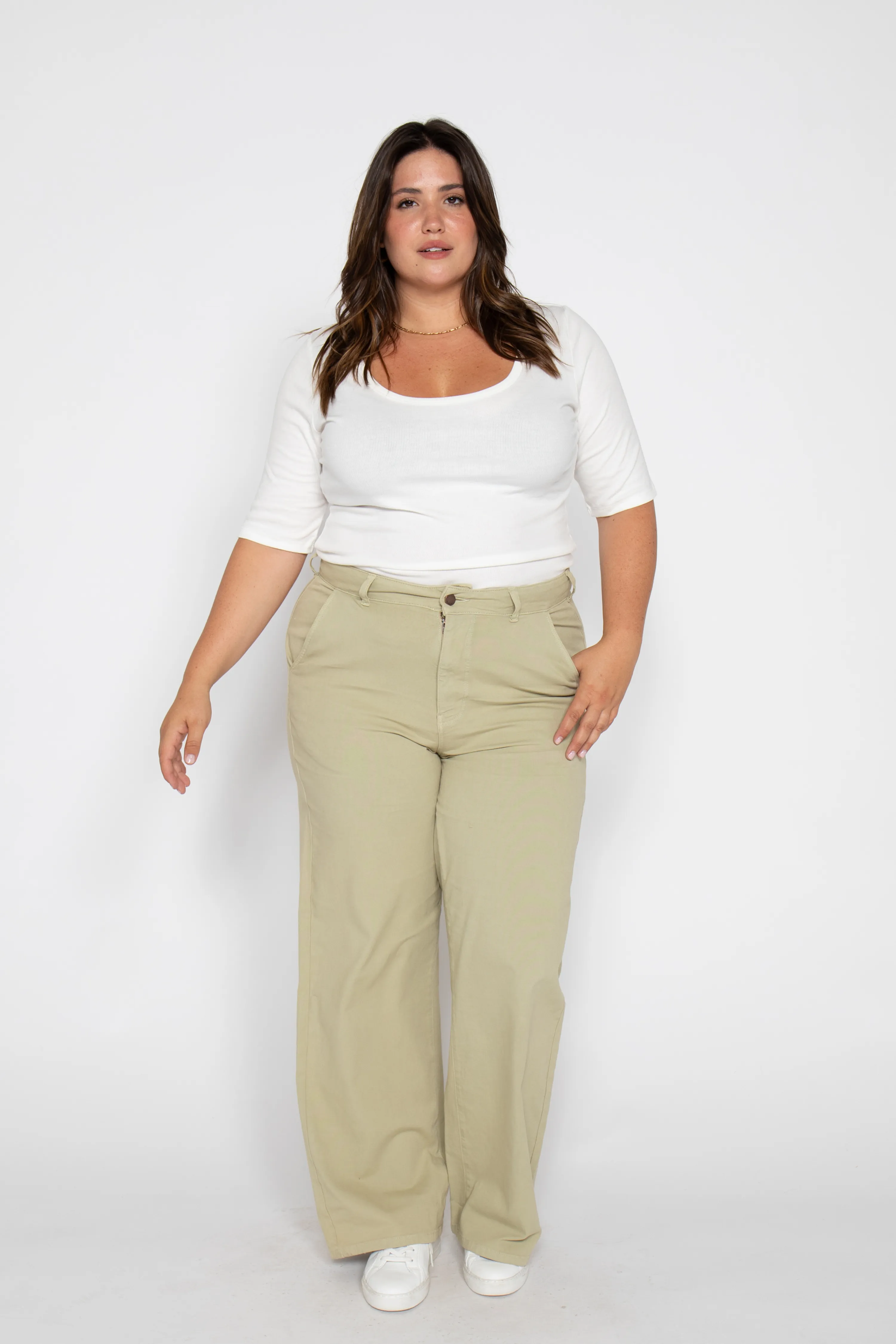 Flora Stretch Trouser Lint