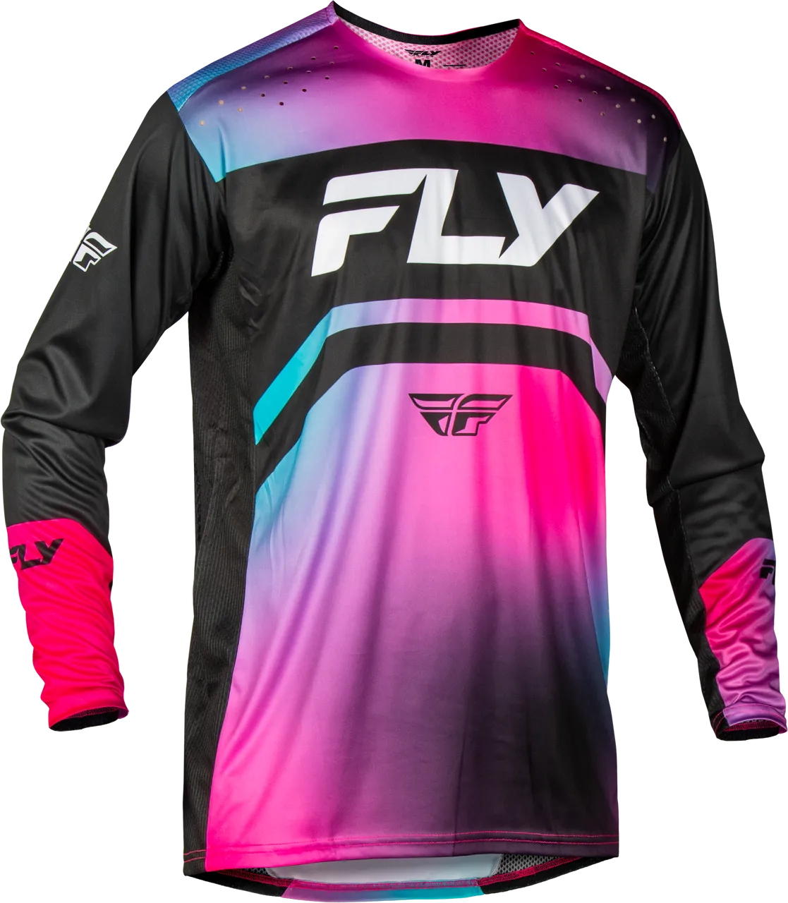 FLY Racing Youth Rayce jersey Fuschia/Black/Teal