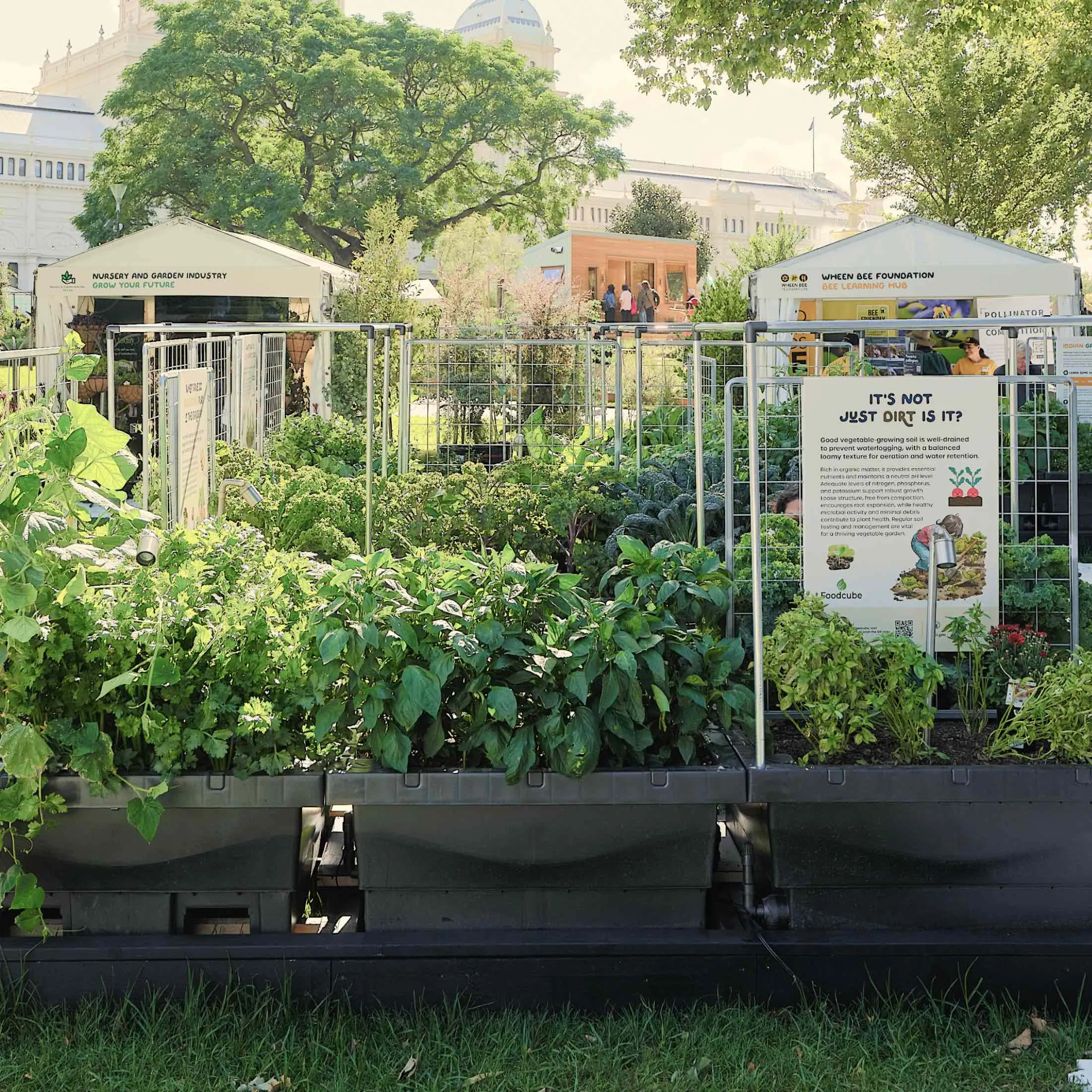 Foodcube™  Slim- The Next Generation of Self Watering Raised Garden