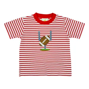 Football Goal Applique T-Shirt