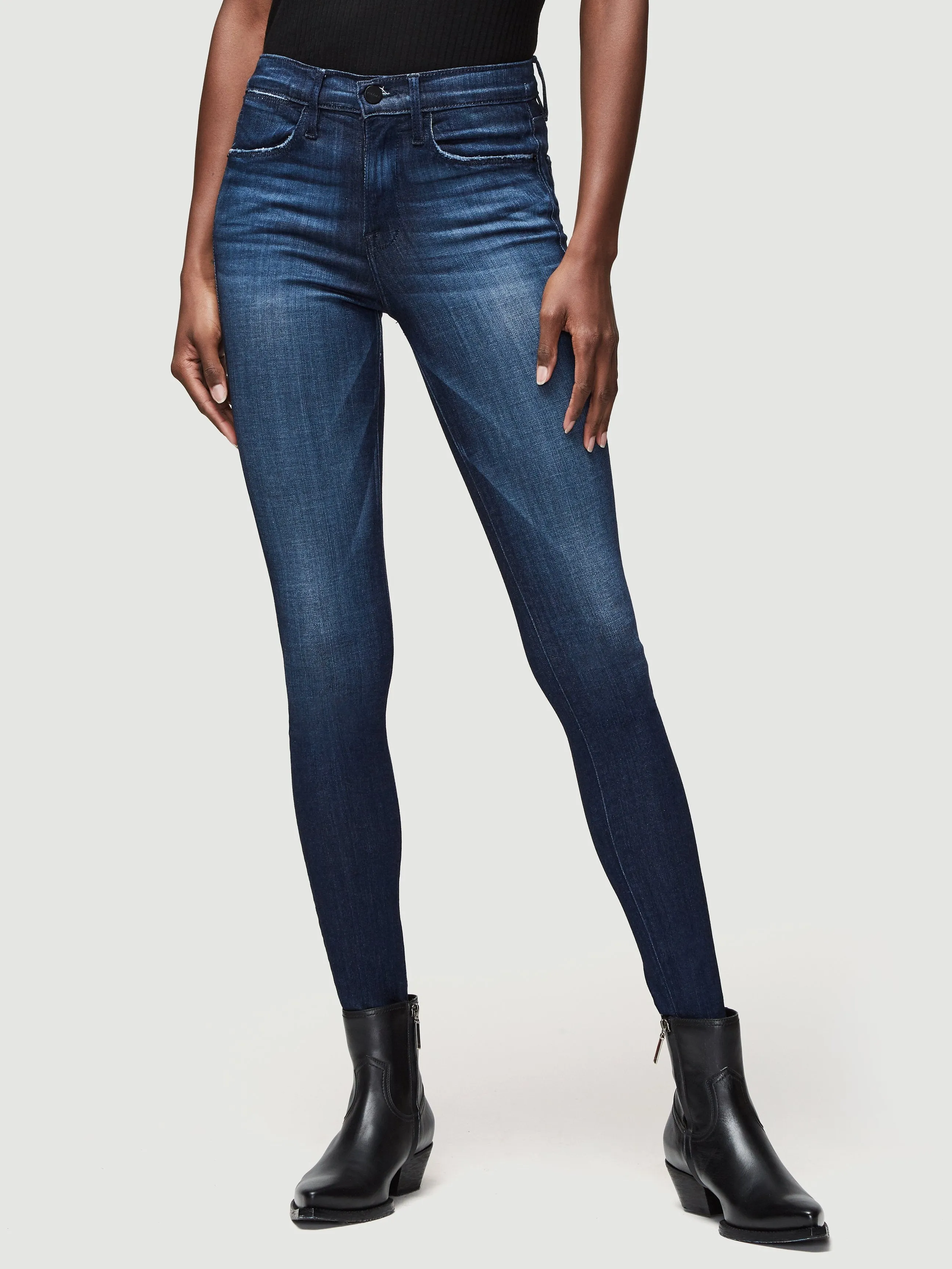 FRAME - Le High Skinny Jeans Disco