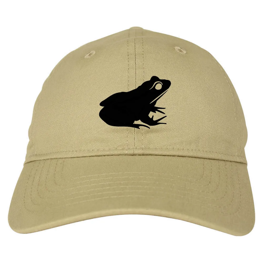 Frog Animal Chest Mens Dad Hat Baseball Cap