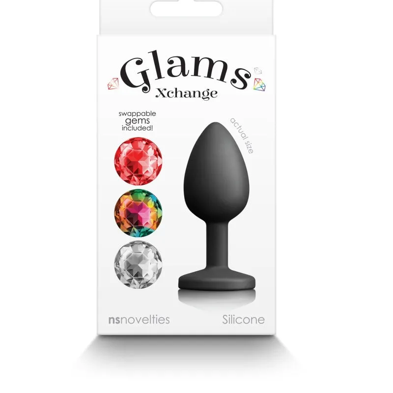 Glams Xchange Round - Small - Black