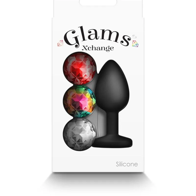 Glams Xchange Round - Small - Black