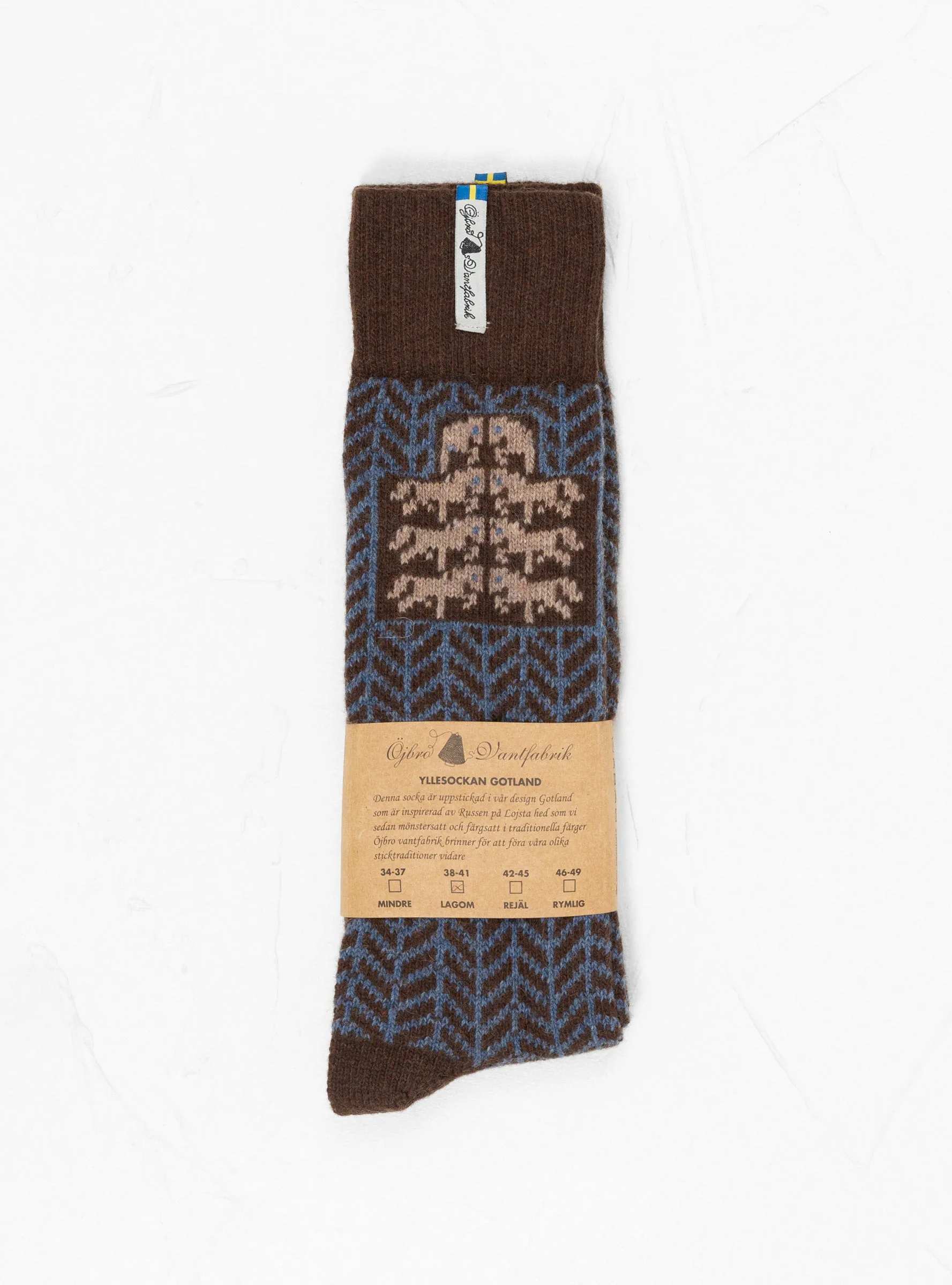 Gotland Brun Socks