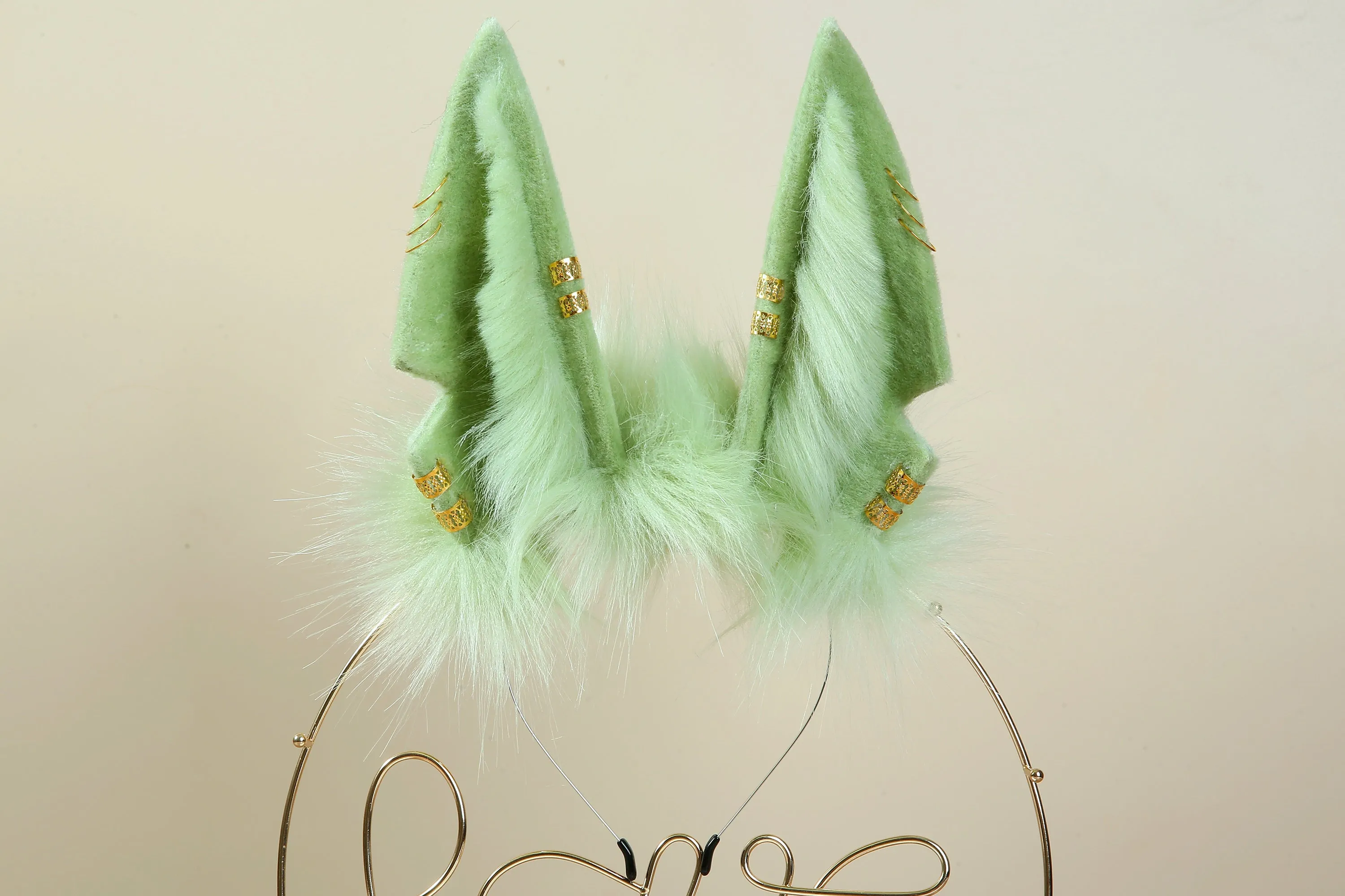 green realistic anubis ears and tail plug set anubis wolf tail butt plug and ear set-wolf ear wolf tail plug petplay anime cosplay mature