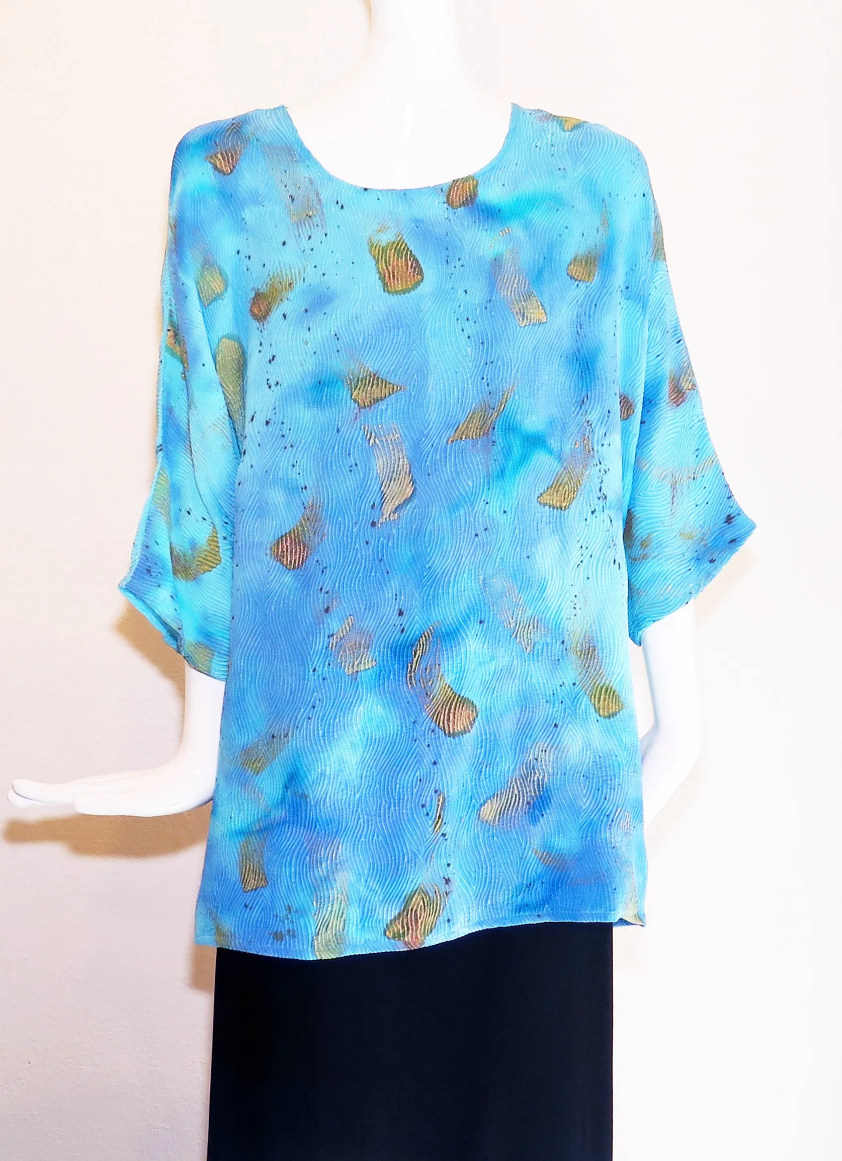 Guignon Design - Handpainted Silk Top