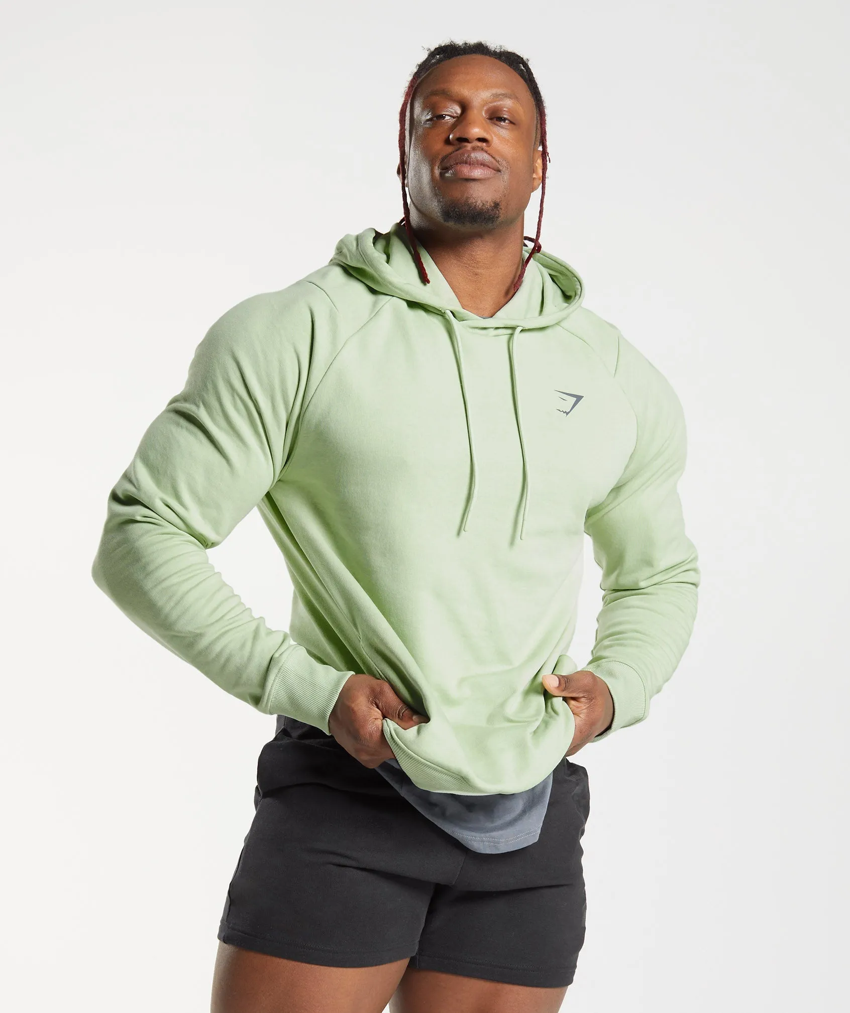 Gymshark Bold Hoodie - Flora Green