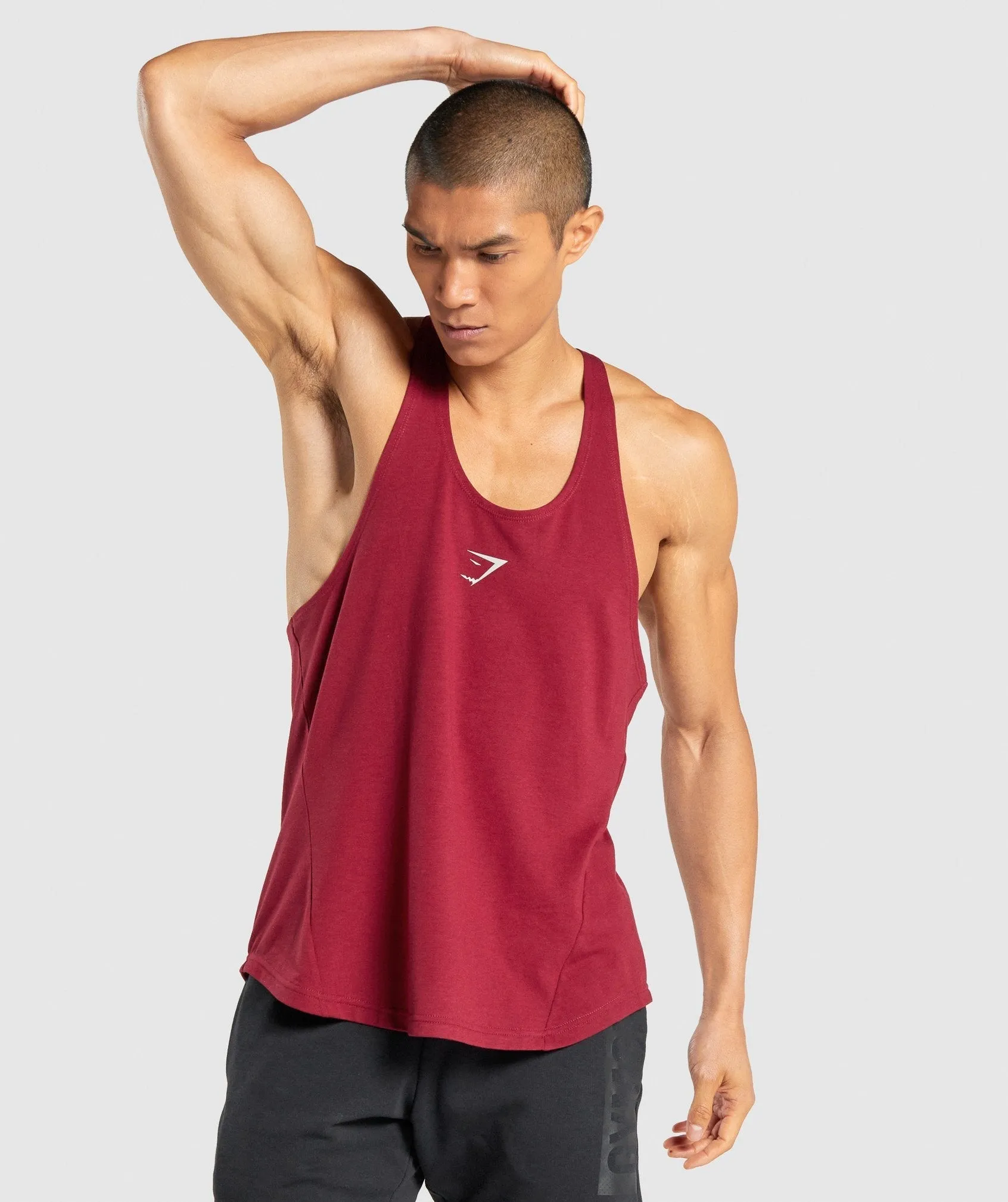 Gymshark Bold Stringer - Burgundy