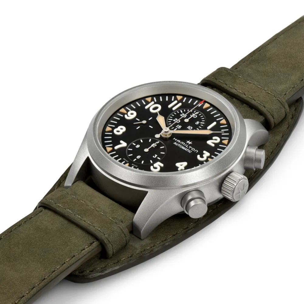 HAMILTON - Khaki Field Auto Chrono | H71706830