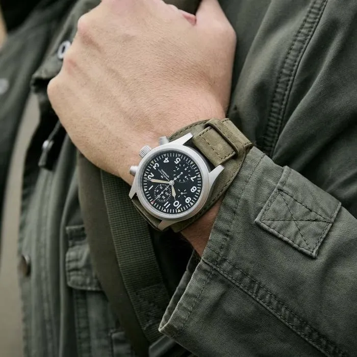 HAMILTON - Khaki Field Auto Chrono | H71706830