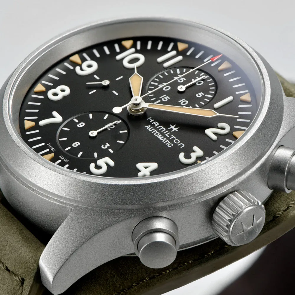 HAMILTON - Khaki Field Auto Chrono | H71706830