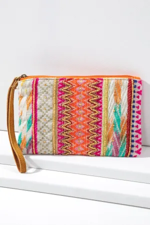 Handmade Ethnic Pattern Clutch