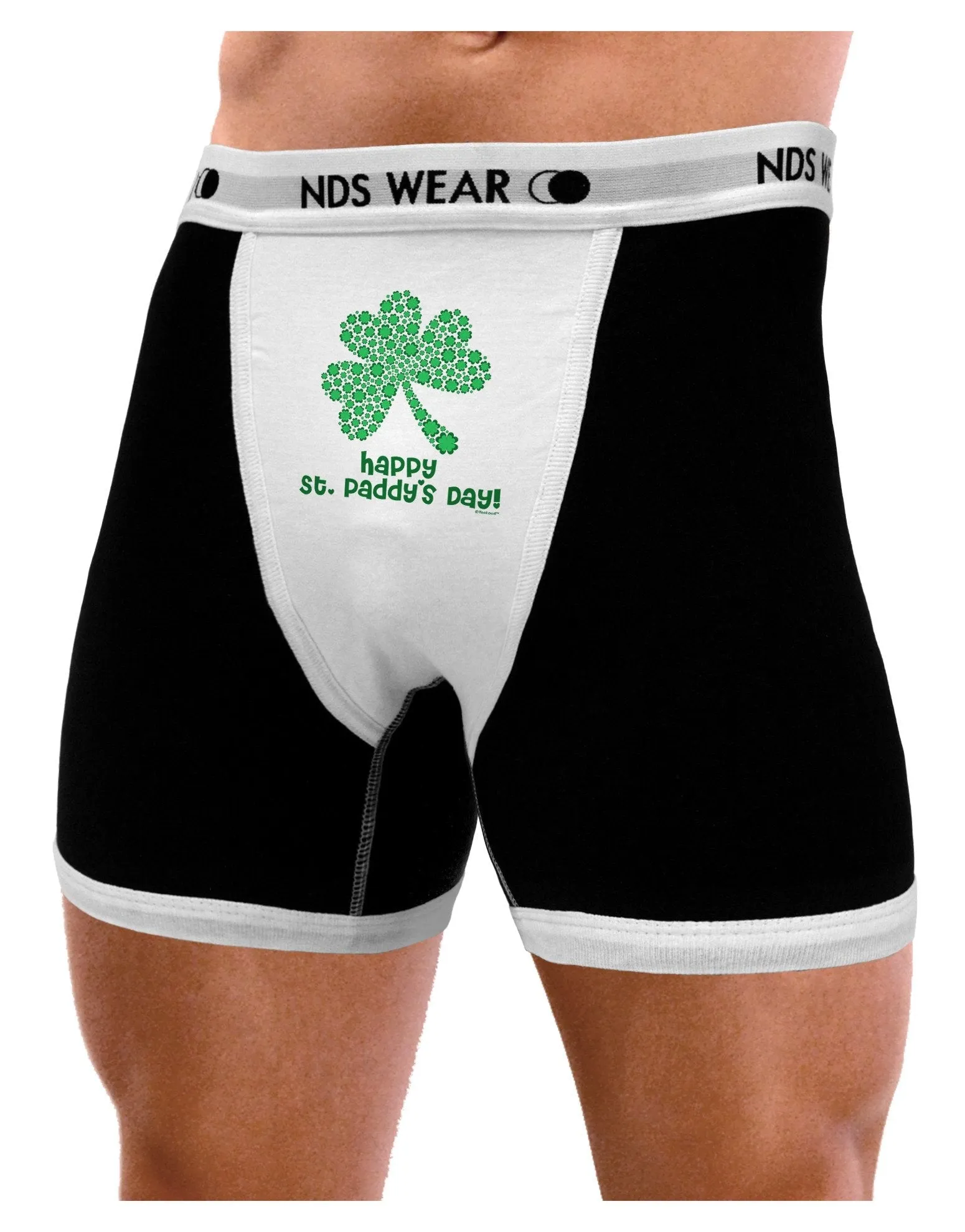 Happy St. Paddy&#8216;s Day Shamrock Design Mens NDS Wear Boxer Brief Underwear