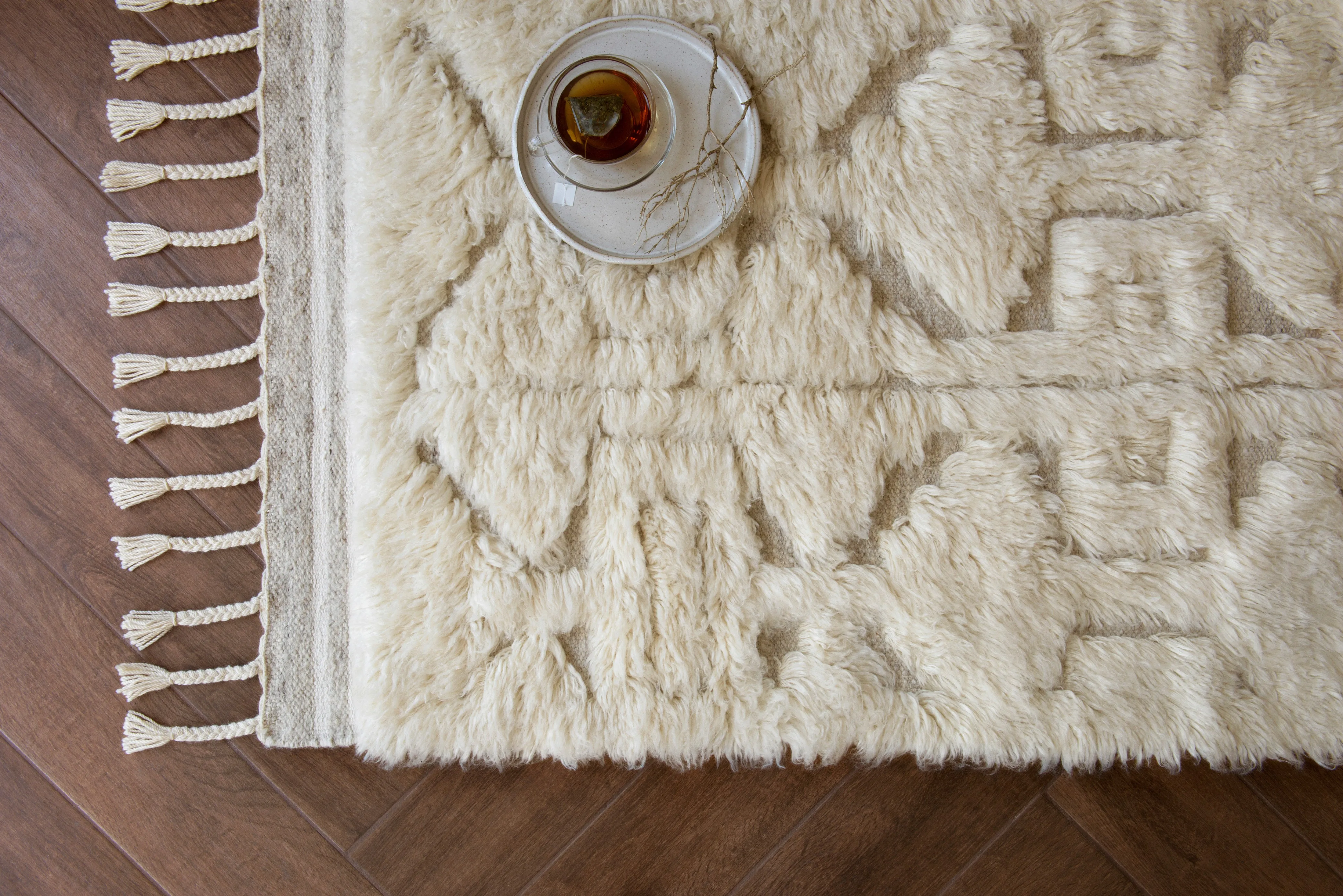 Hygge Rug in Oatmeal & Ivory