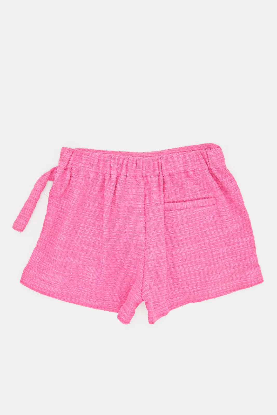 Infant Girls Pink Solid Skort