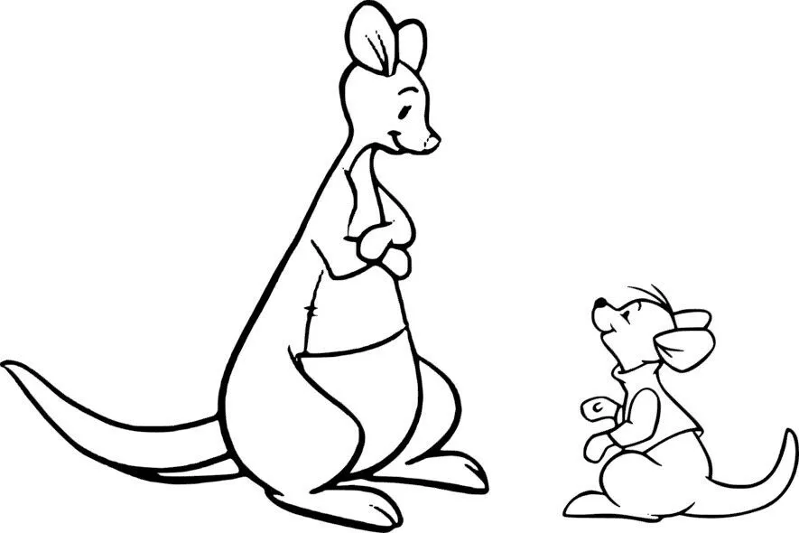 Kanga & Roo vinyl Decal / Sticker