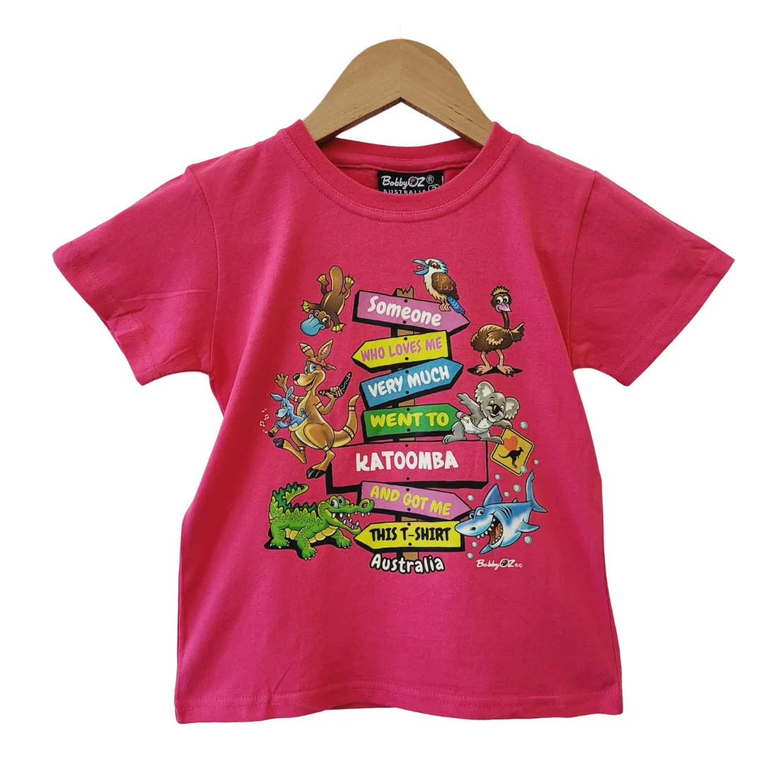 Kids' Australia Souvenir T-Shirt 100% Cotton