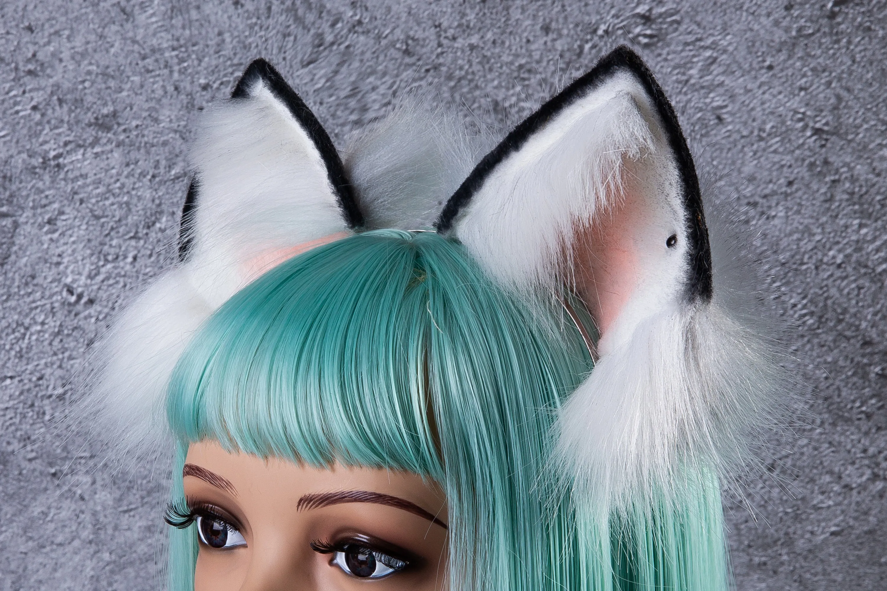 kitten ear - wolf ear - fox ear headband - cosplay ear - anime cosplay - animal ear - cat ear headband - cat headband kawaii - faux fur ear