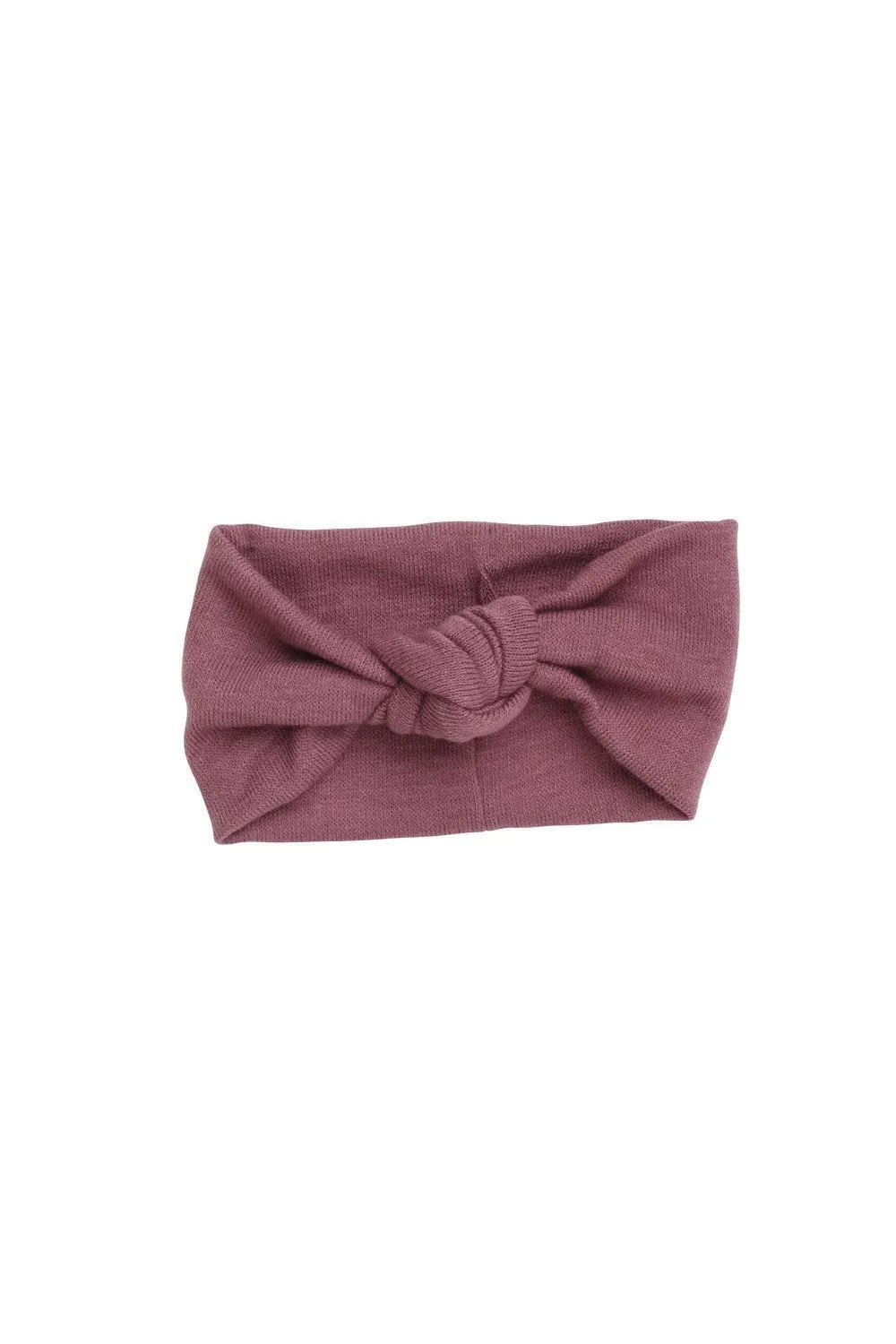 Knot Wrap - Light Mauve Wool